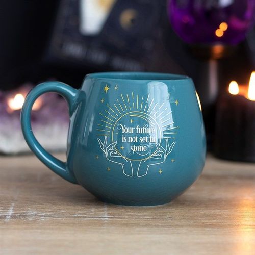 Green Fortune Teller Colour Changing Mug | Inspired Creative Gifts | UK Supplier