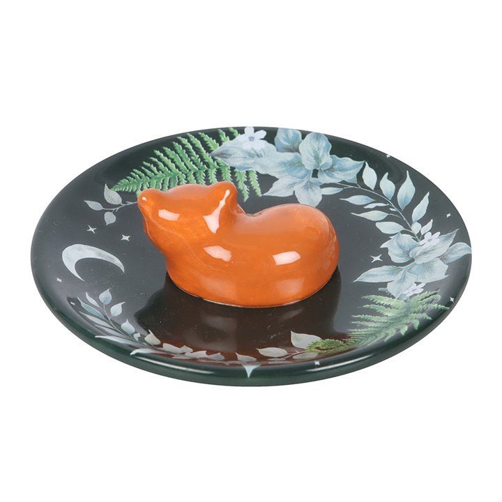 Green Fox Trinket Dish | Inspired Creative Gifts | UK Supplier