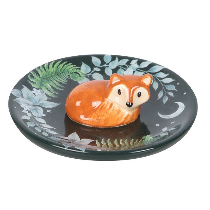 Green Fox Trinket Dish | Inspired Creative Gifts | UK Supplier