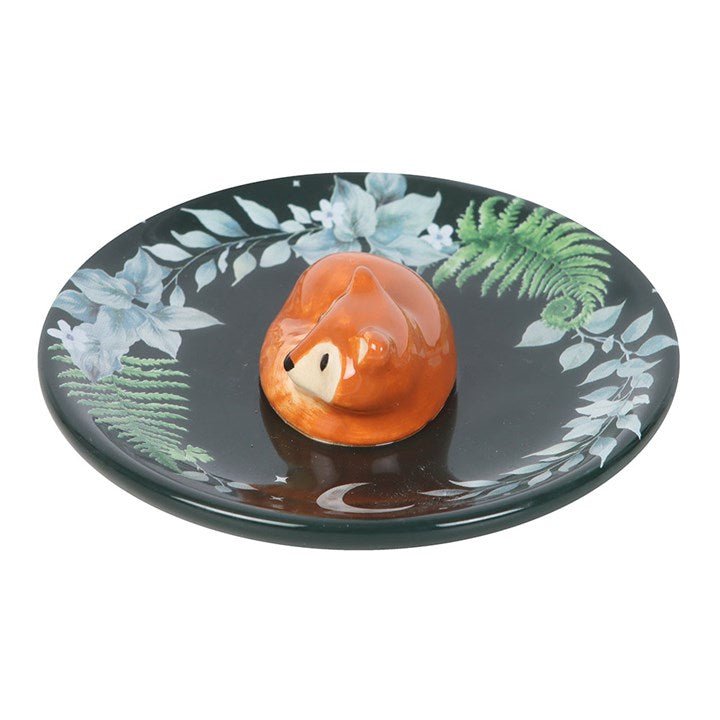 Green Fox Trinket Dish | Inspired Creative Gifts | UK Supplier