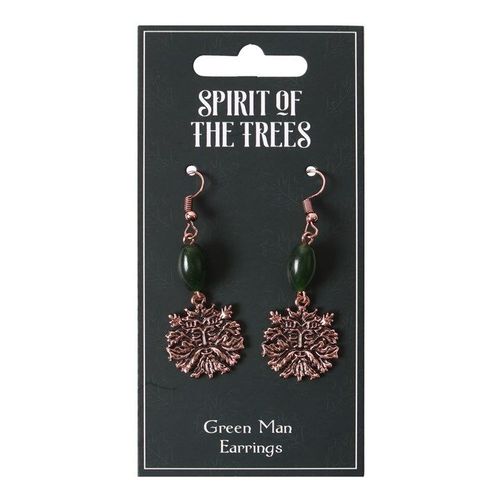 Green Man Earrings | Inspired Creative Gifts | UK Supplier