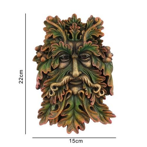 Green Man Face Plaque | Inspired Creative Gifts | UK Supplier