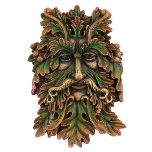 Green Man Face Plaque | Inspired Creative Gifts | UK Supplier