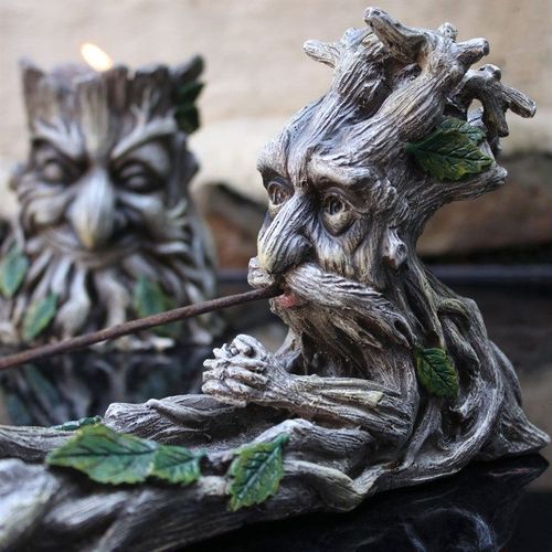 Green Man Incense Stick Holder | Inspired Creative Gifts | UK Supplier