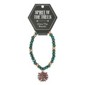 Green Man Wooden Charm Bracelet | Inspired Creative Gifts | UK Supplier