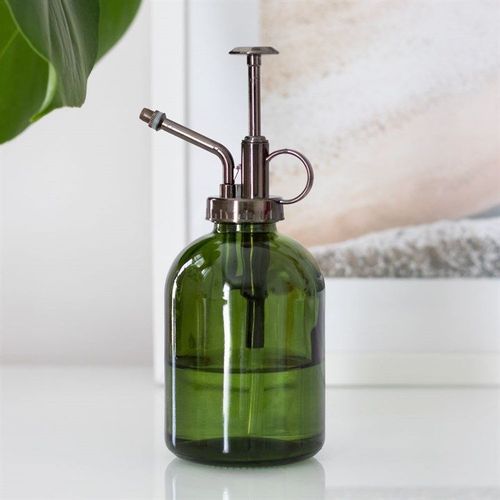 Green Minimalist Glass Plant Mister | Inspired Creative Gifts | UK Supplier