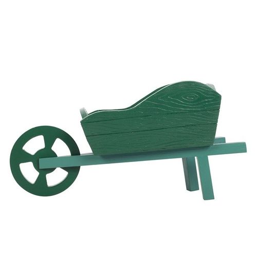 Green Resin Wheelbarrow Planter | Inspired Creative Gifts | UK Supplier