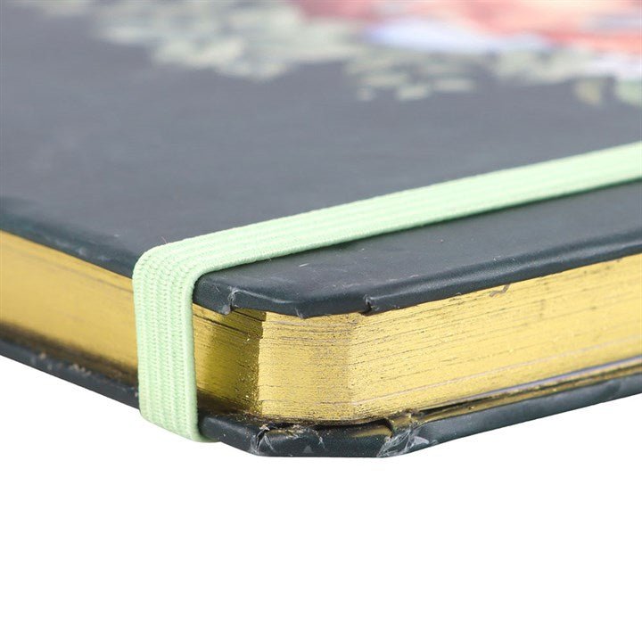 Green Sleeping Fox A5 Notebook | Inspired Creative Gifts | UK Supplier