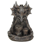 Grey Dragon Backflow Incense Burner | Inspired Creative Gifts | UK Supplier