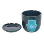 Hand of Hamsa Ceramic Plant Pot | Inspired Creative Gifts | UK Supplier