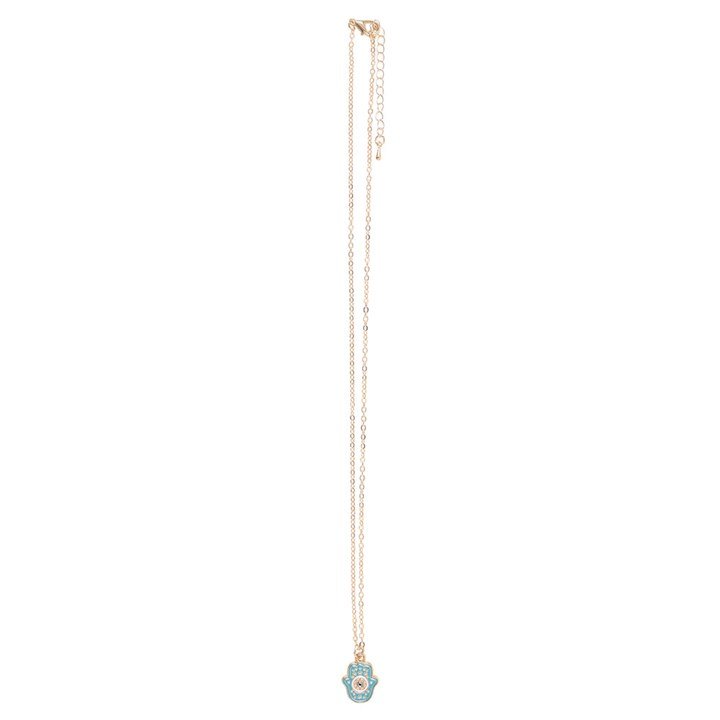 Hand of Hamsa Necklace on Greeting Card | Inspired Creative Gifts | UK Supplier