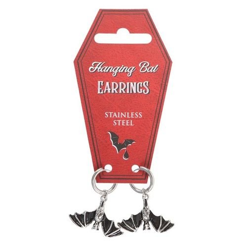 Hanging Bat Earrings | Inspired Creative Gifts | UK Supplier