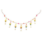 Hanging Ganesh Garland with Beads and Bells | Inspired Creative Gifts | UK Supplier