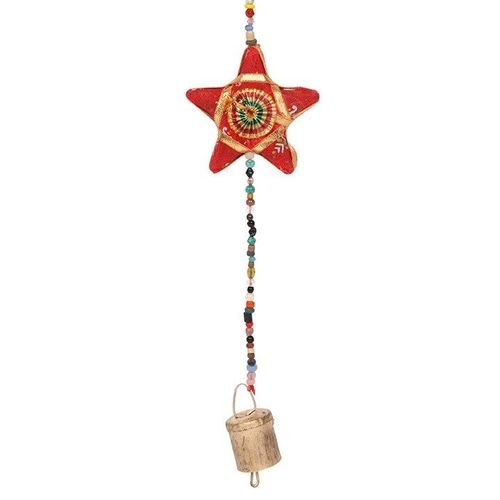 Hanging Moons and Stars with Bell | Inspired Creative Gifts | UK Supplier