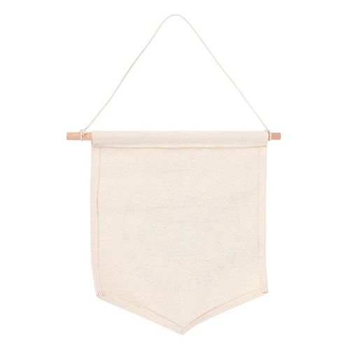 Happy Camper Hanging Fabric Flag | Inspired Creative Gifts | UK Supplier