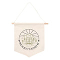 Happy Camper Hanging Fabric Flag | Inspired Creative Gifts | UK Supplier