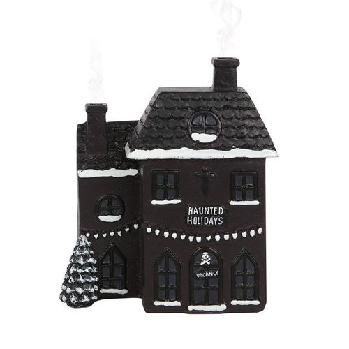 Haunted Holiday House Incense Cone Burner | Inspired Creative Gifts | UK Supplier