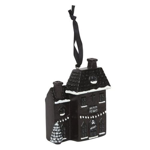 Haunted Holiday House Resin Christmas Decoration | Inspired Creative Gifts | UK Supplier