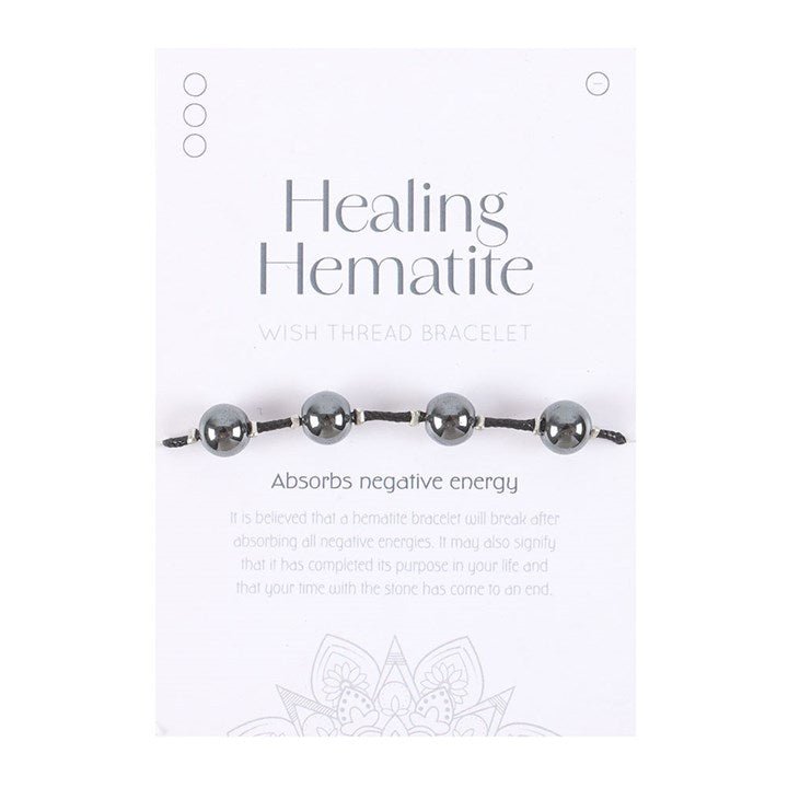 Healing Hematite String Bracelet | Inspired Creative Gifts | UK Supplier