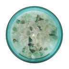 Heart Chakra Mint Crystal Chip Candle | Inspired Creative Gifts | UK Supplier