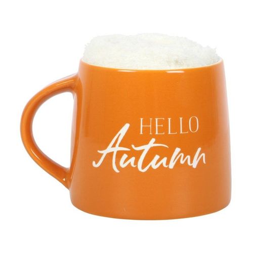 Hello Autumn Mug and Socks Set | Inspired Creative Gifts | UK Supplier