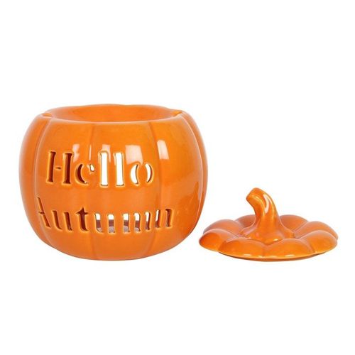 Hello Autumn Pumpkin Oil Burner | Inspired Creative Gifts | UK Supplier