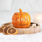 Hello Autumn Pumpkin Oil Burner | Inspired Creative Gifts | UK Supplier