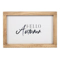 Hello Autumn Wooden Frame Sign | Inspired Creative Gifts | UK Supplier