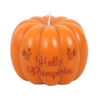 Hello Pumpkin Shaped Candle | Inspired Creative Gifts | UK Supplier