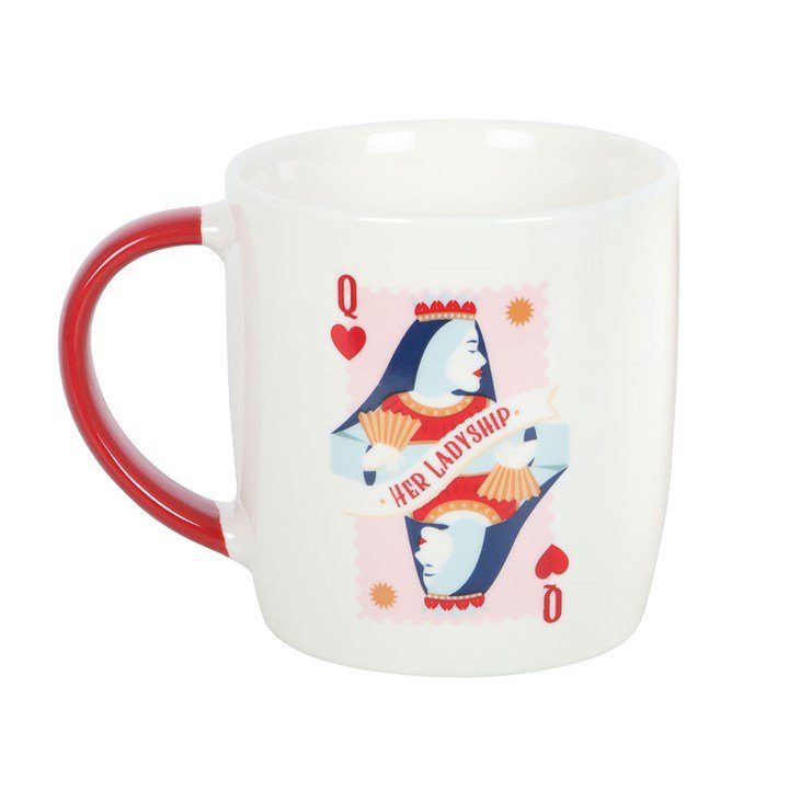 Her Ladyship Playing Card Mug | Inspired Creative Gifts | UK Supplier
