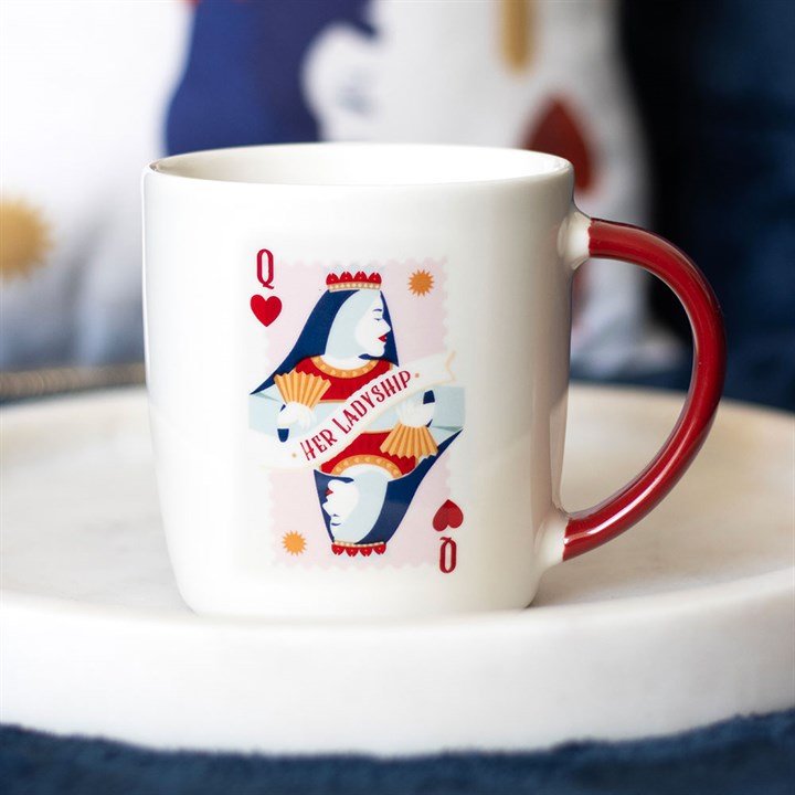 Her Ladyship Playing Card Mug | Inspired Creative Gifts | UK Supplier