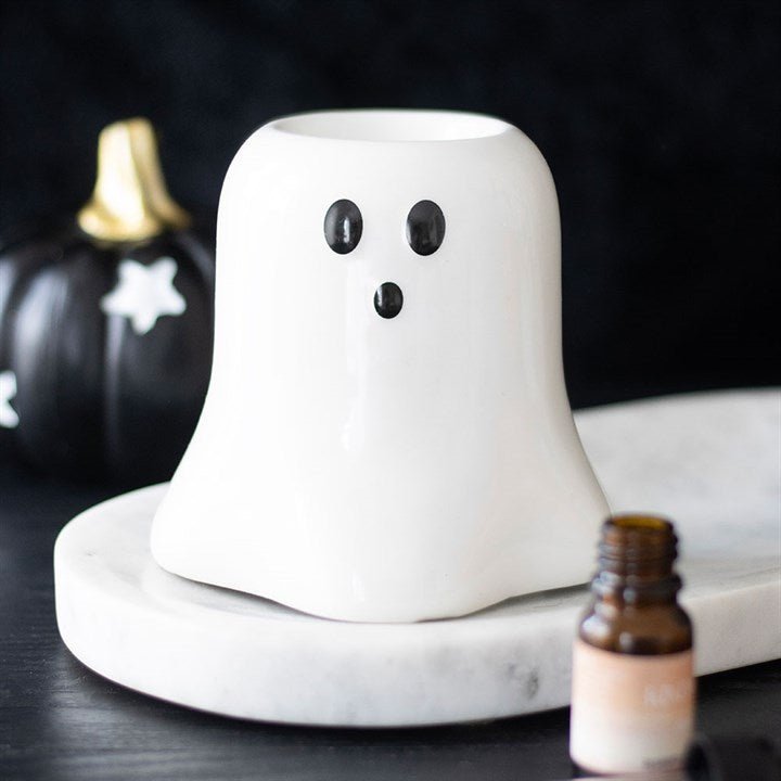 Hey Boo Ghost Oil Burner and Wax Warmer | Inspired Creative Gifts | UK Supplier