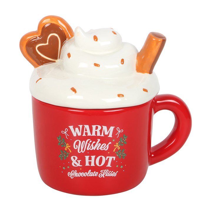 Hot Chocolate Mug Shaped Oil Burner | Inspired Creative Gifts | UK Supplier