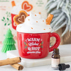 Hot Chocolate Mug Shaped Oil Burner | Inspired Creative Gifts | UK Supplier