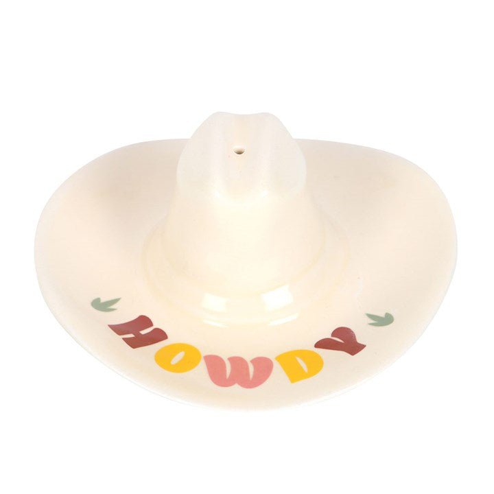 Howdy Cowboy Hat Incense Stick Holder | Inspired Creative Gifts | UK Supplier