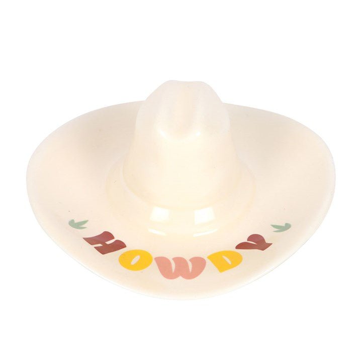 Howdy Cowboy Hat Trinket Dish | Inspired Creative Gifts | UK Supplier
