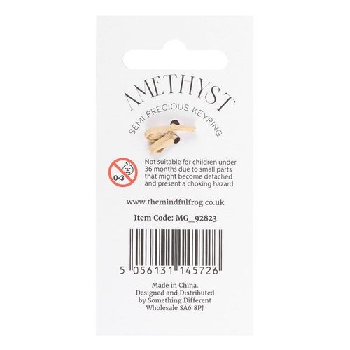 I Have a Crystal for That Amethyst Crystal Keyring | Inspired Creative Gifts | UK Supplier