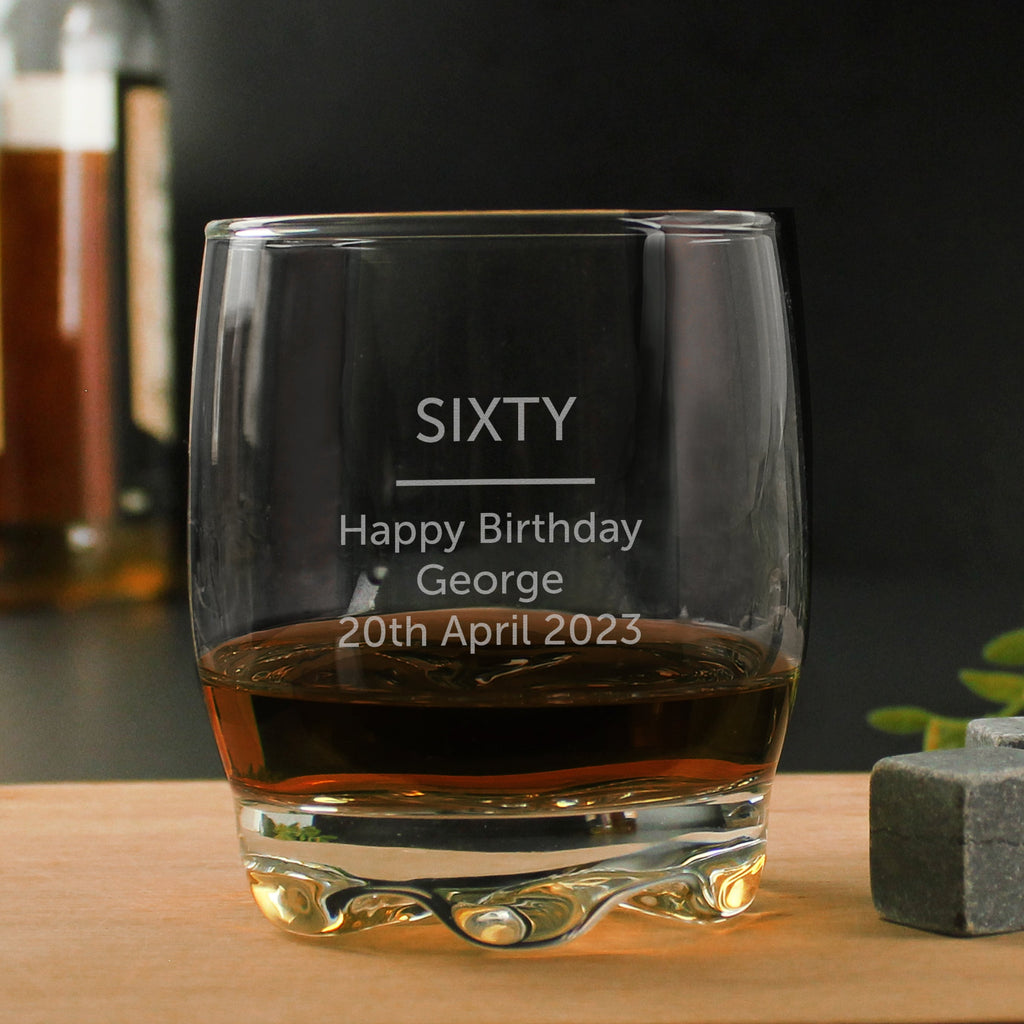 Personalised Free Text Tumbler | Great Gift for Christmas, Weddings, Birthdays and Fathers Day