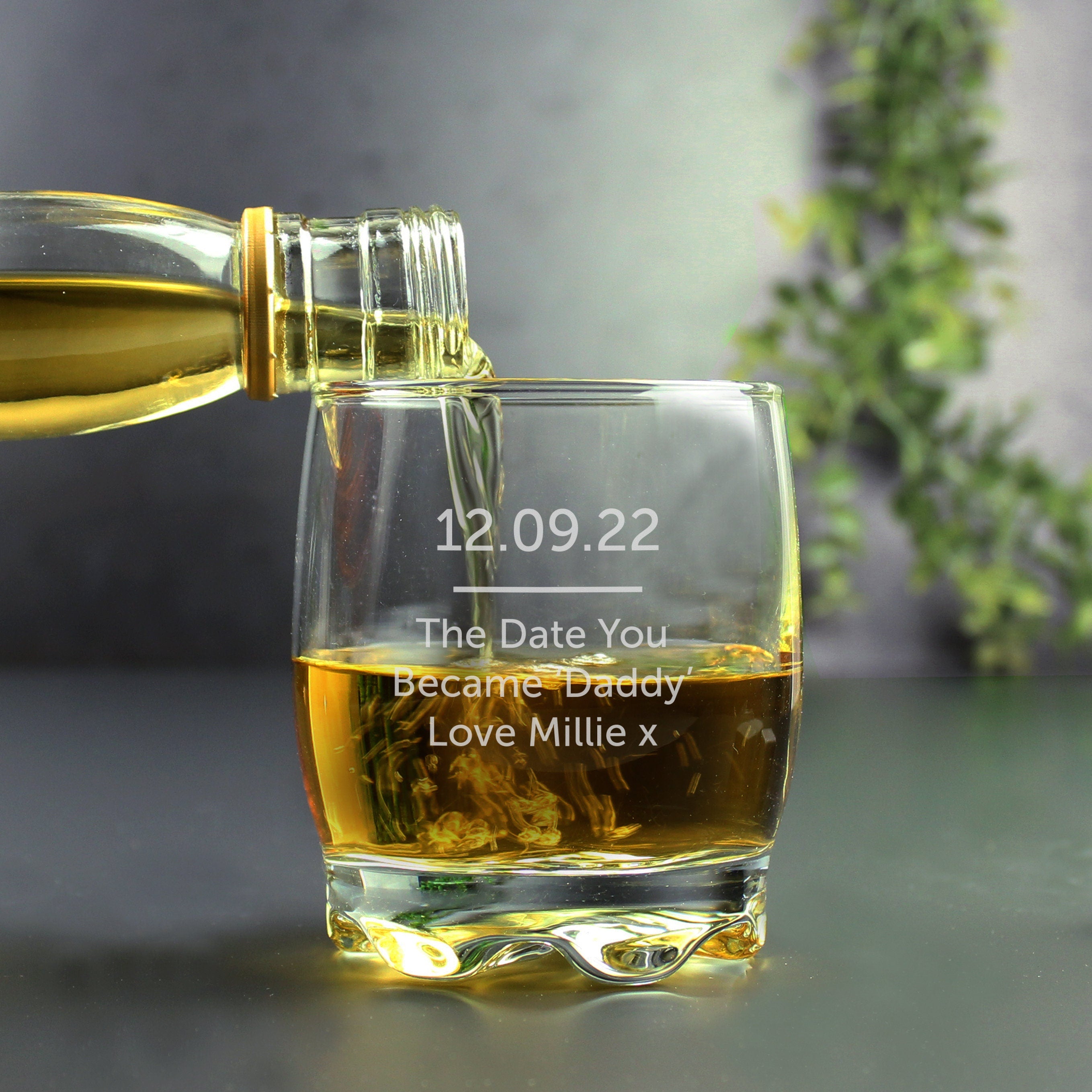 Personalised Free Text Tumbler | Great Gift for Christmas, Weddings, Birthdays and Fathers Day