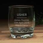 Personalised Free Text Tumbler | Great Gift for Christmas, Weddings, Birthdays and Fathers Day