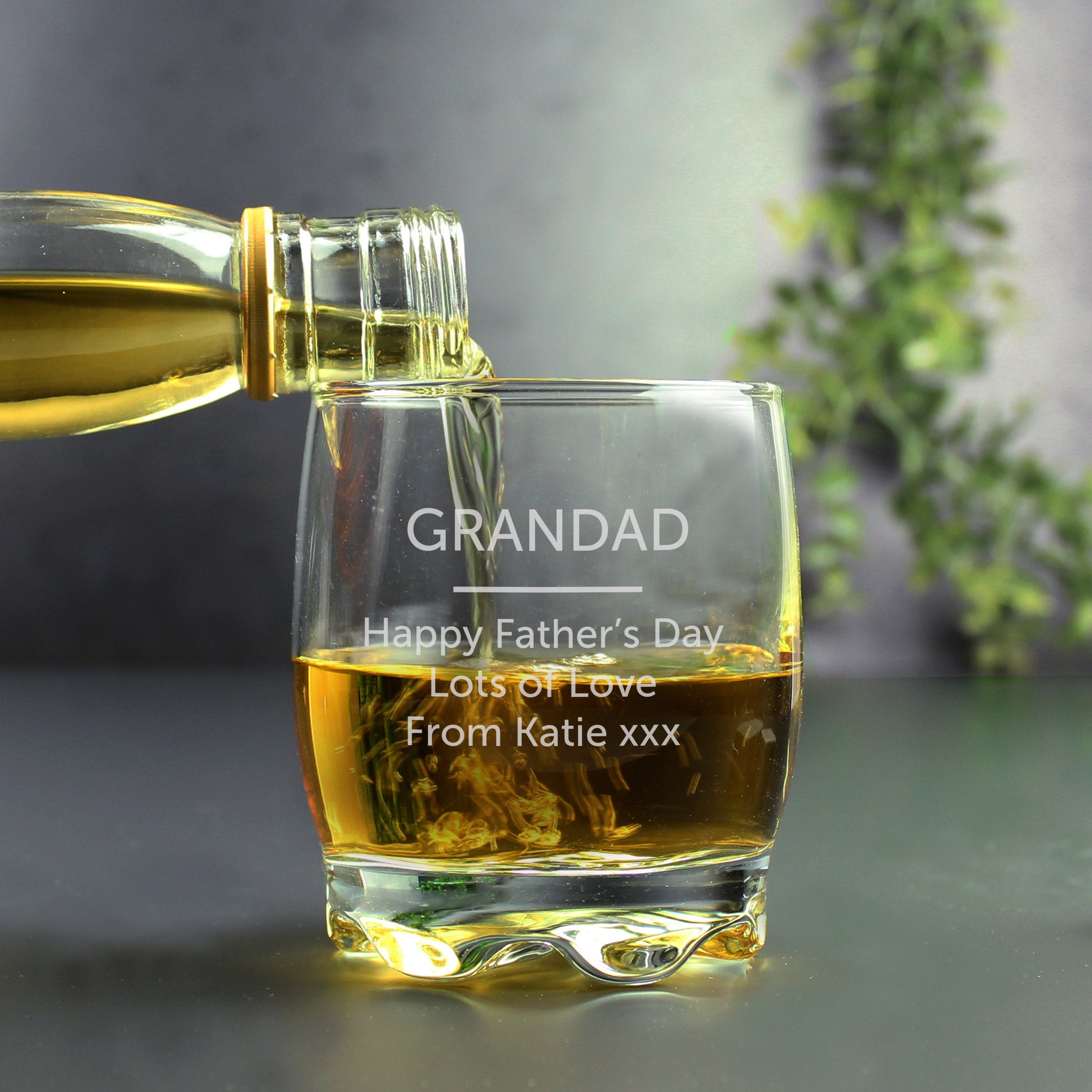Personalised Free Text Tumbler | Great Gift for Christmas, Weddings, Birthdays and Fathers Day