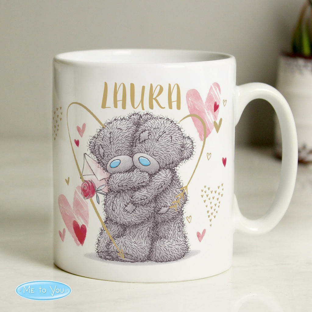 Personalised Me To You Hold You Forever Mug for Valentines, Anniversaries or Weddings