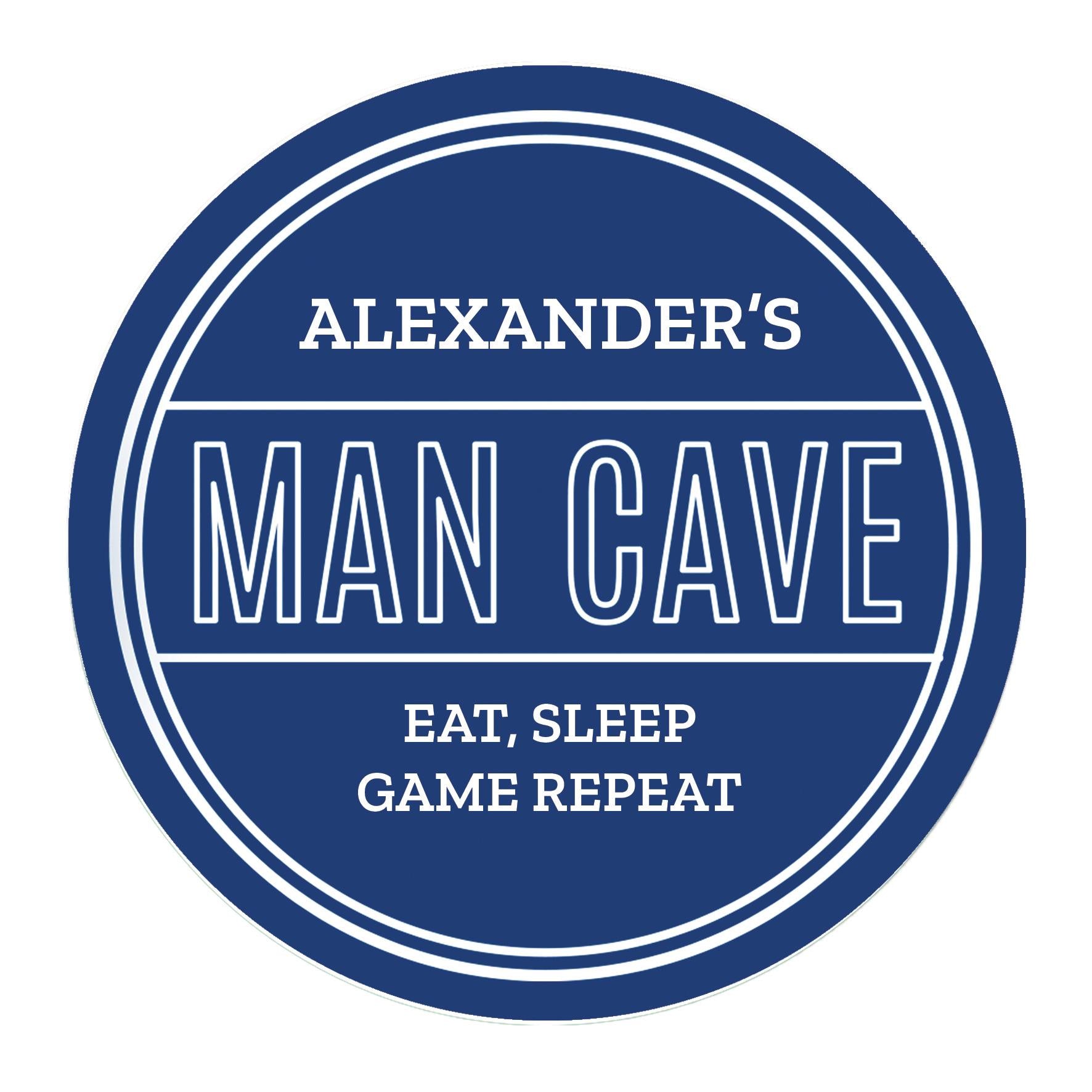 Personalised Man Cave Heritage Plaque | Man Cave | Christmas Gift