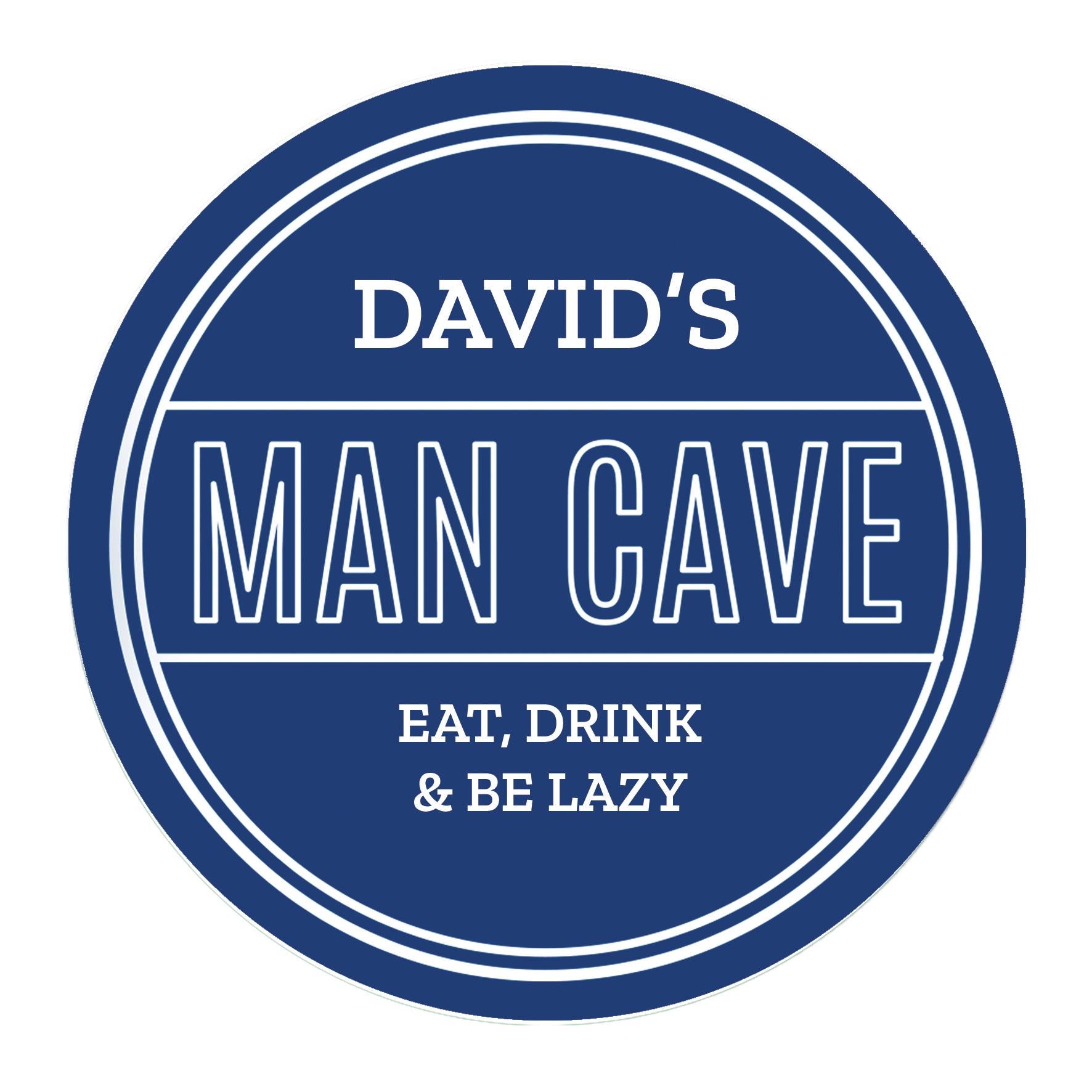 Personalised Man Cave Heritage Plaque | Man Cave | Christmas Gift