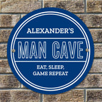 Personalised Man Cave Heritage Plaque | Man Cave | Christmas Gift
