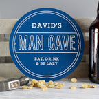 Personalised Man Cave Heritage Plaque | Man Cave | Christmas Gift
