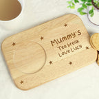 Personalised Stars Coaster Tray | Tea & Biscuit Holder | Great Gift for Birthdays & Christmas