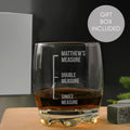 Personalised Measures Tumbler | Birthday Gift | Fathers Day Gift