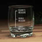 Personalised Measures Tumbler | Birthday Gift | Fathers Day Gift