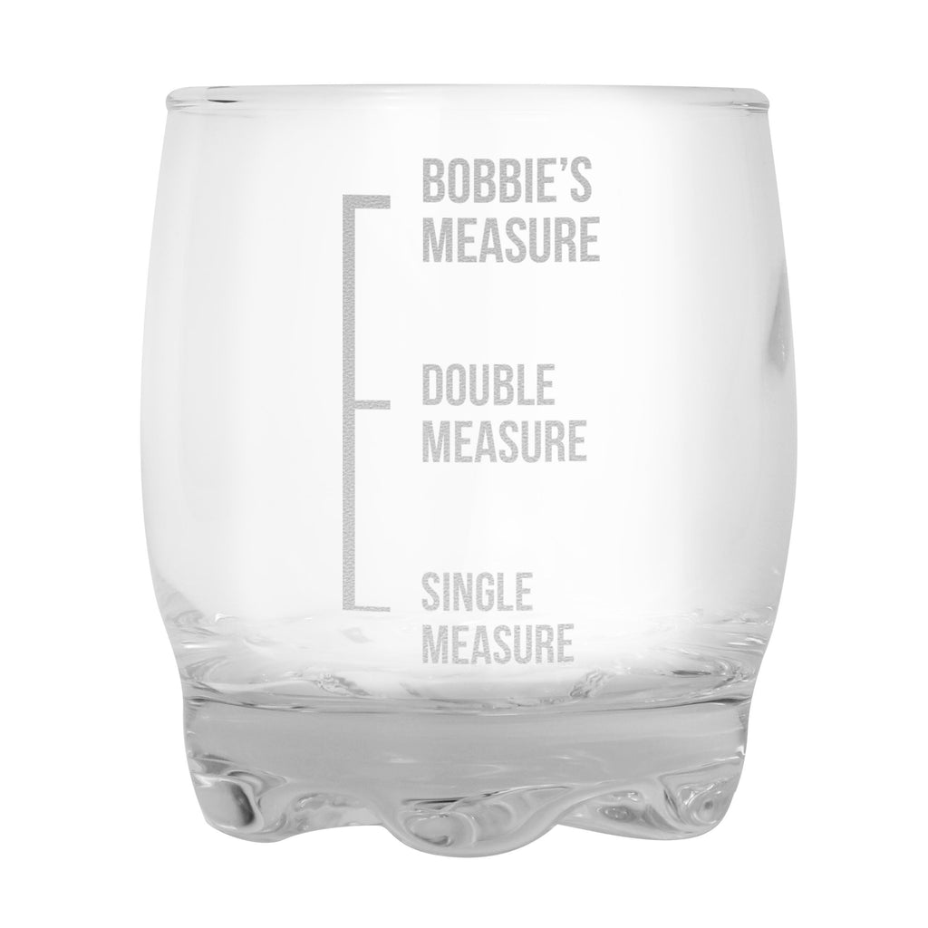 Personalised Measures Tumbler | Birthday Gift | Fathers Day Gift